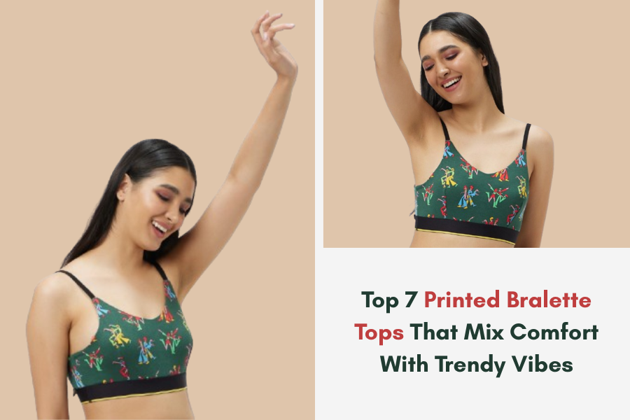 Printed Bralette